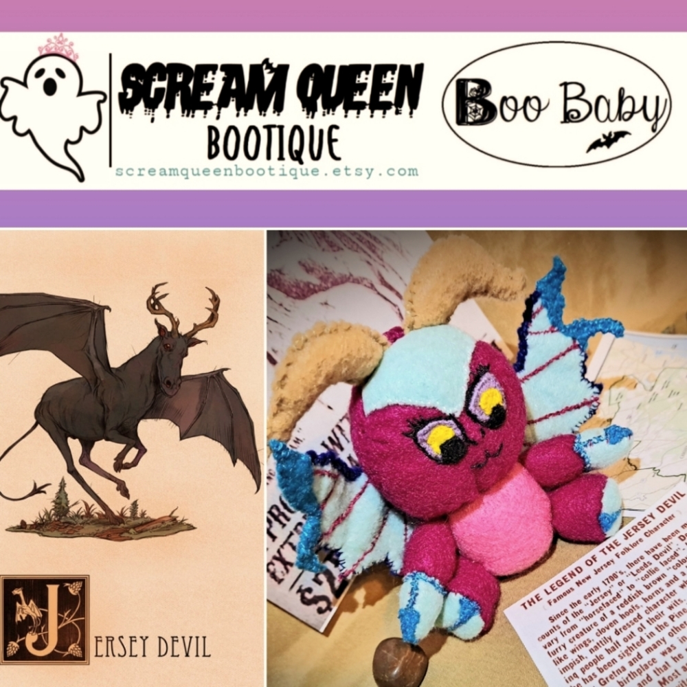 Cryptid Custom Plush 😈 Jersey Devil